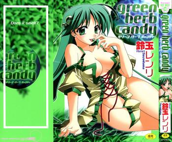 green herb candy cover